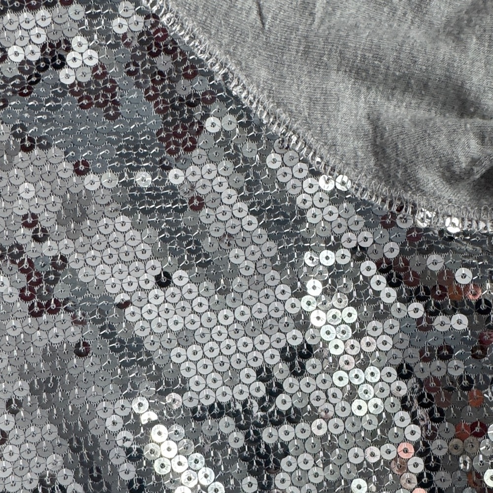 Gray Sequin Top - Picture 4 of 6